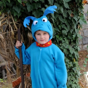 Blue Stuffy Pet Dragon Halloween Costume TODDLER CHILD Custom Made Doc Mcstuffins