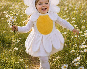 Daisy Flower Girls Halloween Costume Custom Made