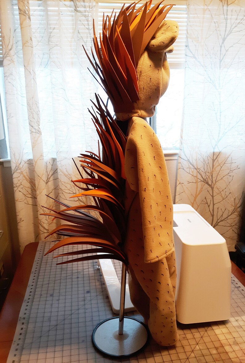 Hedgehog Short Quill Porcupine Halloween Costume Ready To Ship Woodland Creature Animal Toddler Kids