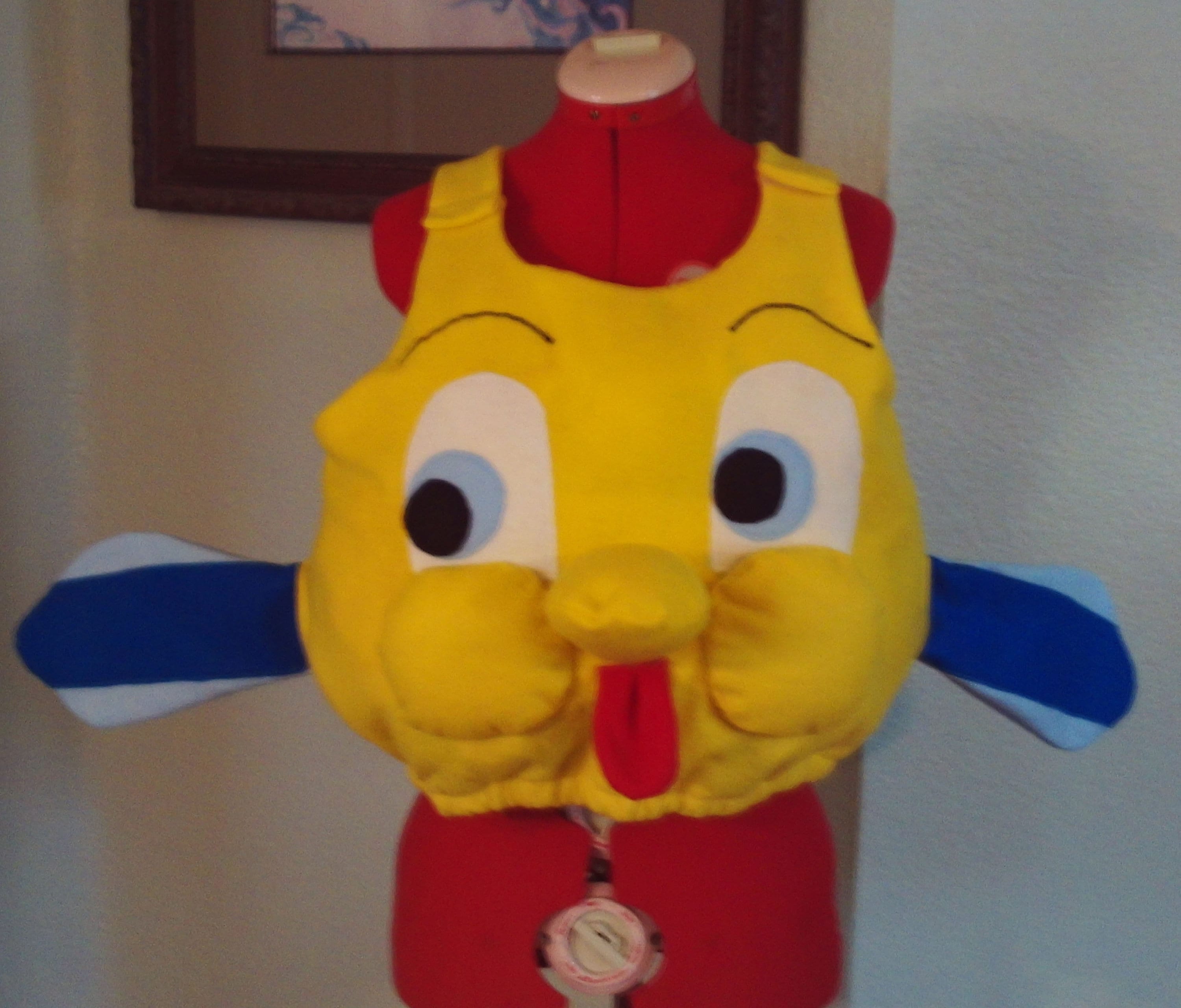 Kids Flounder Fish Halloween Costume Custom Made The Little Etsy