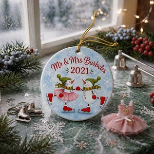 Mr Christmas Holiday Skaters - Etsy