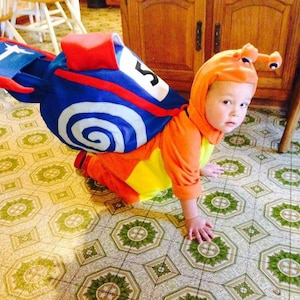 Racing Snail Turbo Halloween Costume Custom Made