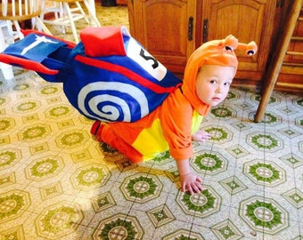 Racing Snail Turbo Halloween Costume Custom Made