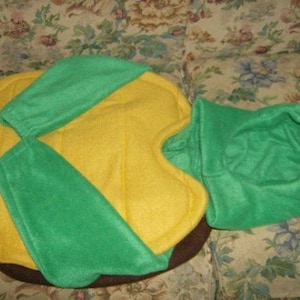 Kids Toddler Plush Turtle Tortoise Halloween Costume Custom Made