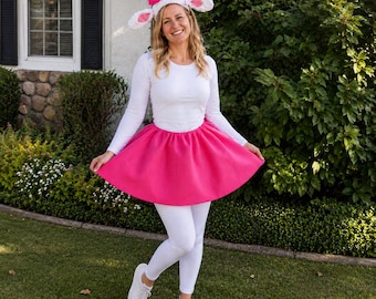 Lamb Halloween Costume Headband and Tutu Set, Farm Animal Dress Up