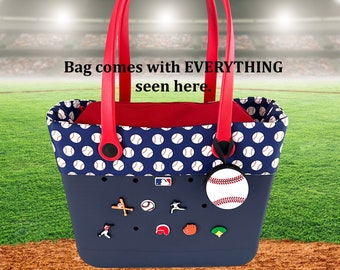 Baseball Mom Bag, Baseball Gift for Her, Sports Tote Bag for Mom, Cute Tote Bag, Mothers Day Gift, Personalized Tote, Team Manager Gift