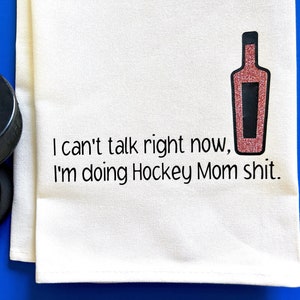 Hockey Mom Kitchen Towel