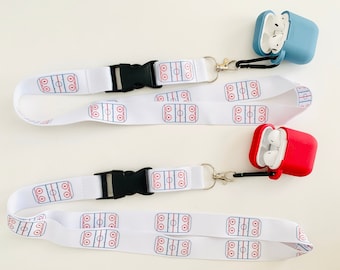 Hockey Lanyard, Air Pod Case, Hockey Gifts for Boy, Hockey Team Swag Bag Items, Hockey Party Favors, Goodie Bag Gift Ideas for Teens