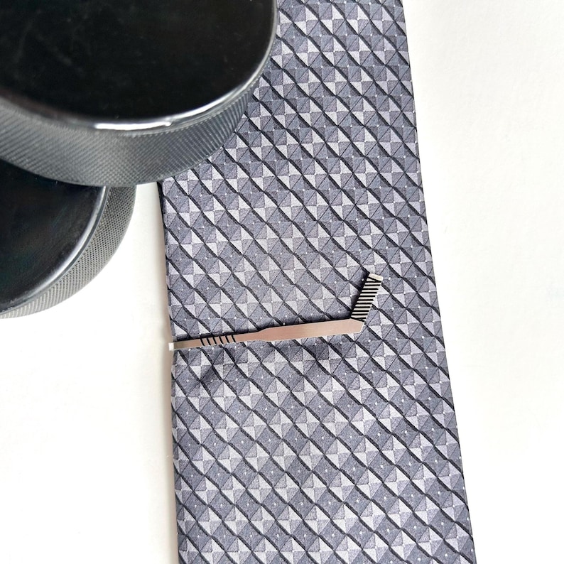 Hockey Goalie Stick Tie Clip