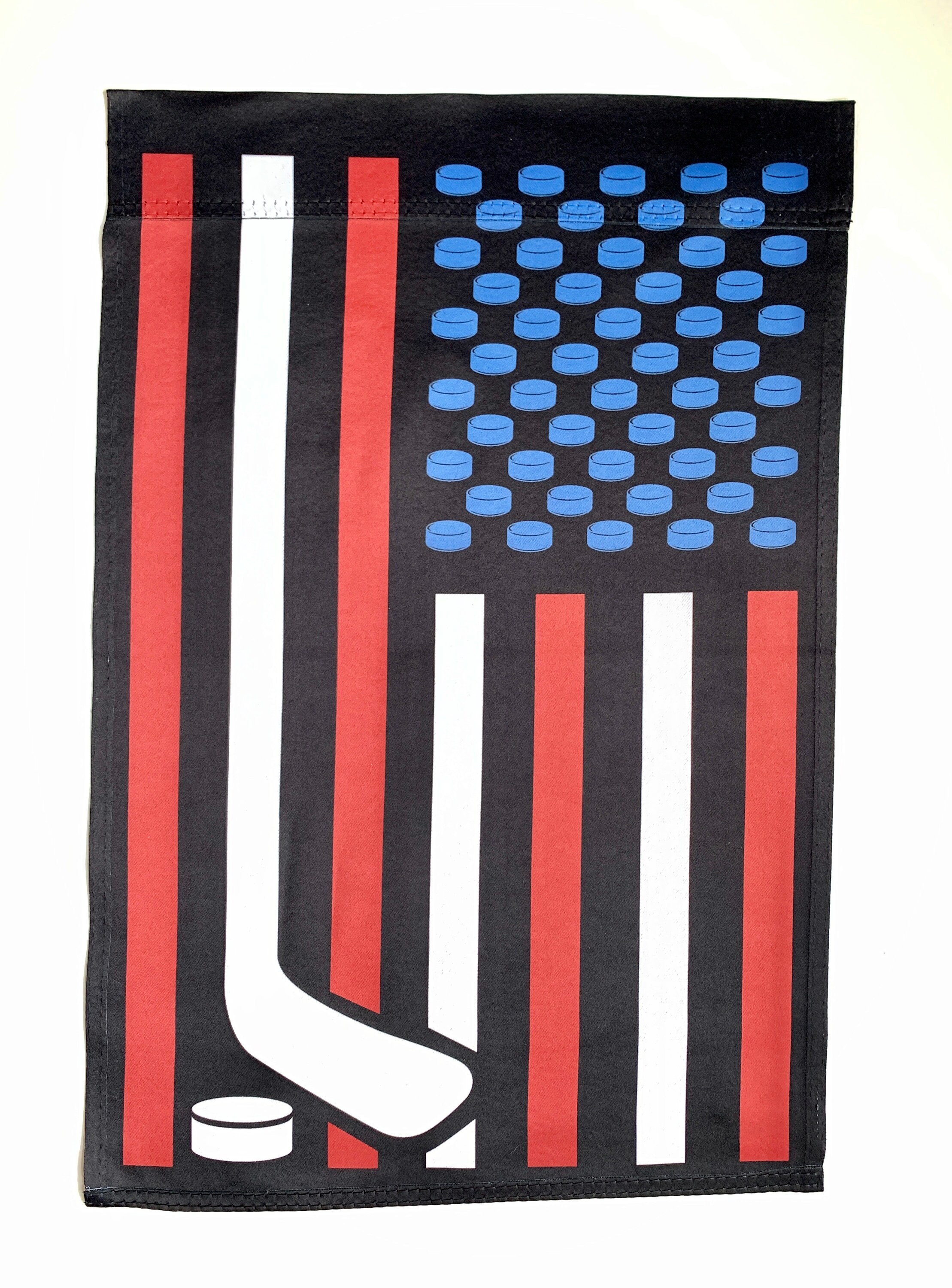 Hockey Garden Flag Hockey Flag Hockey Gift 4th of July Etsy