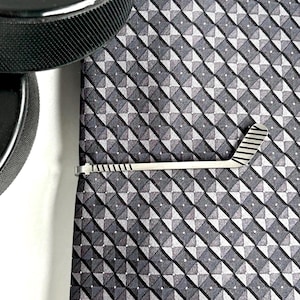Hockey Stick Tie Clip