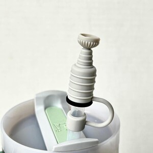 Hockey Stanley Cup Straw Topper by Hockey Ice Time