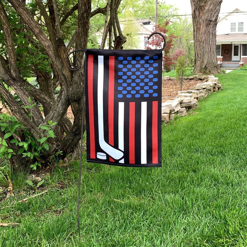 Hockey Garden Flag