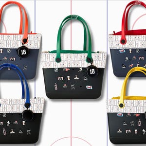 Hockey-Halskette für Frauen Hockey-Schmuck für sie Hockey Mom Halskette Hockey-Fan Zubehör Wort Halskette Statement-Halskette für Mädchen SWAG Bild 11
