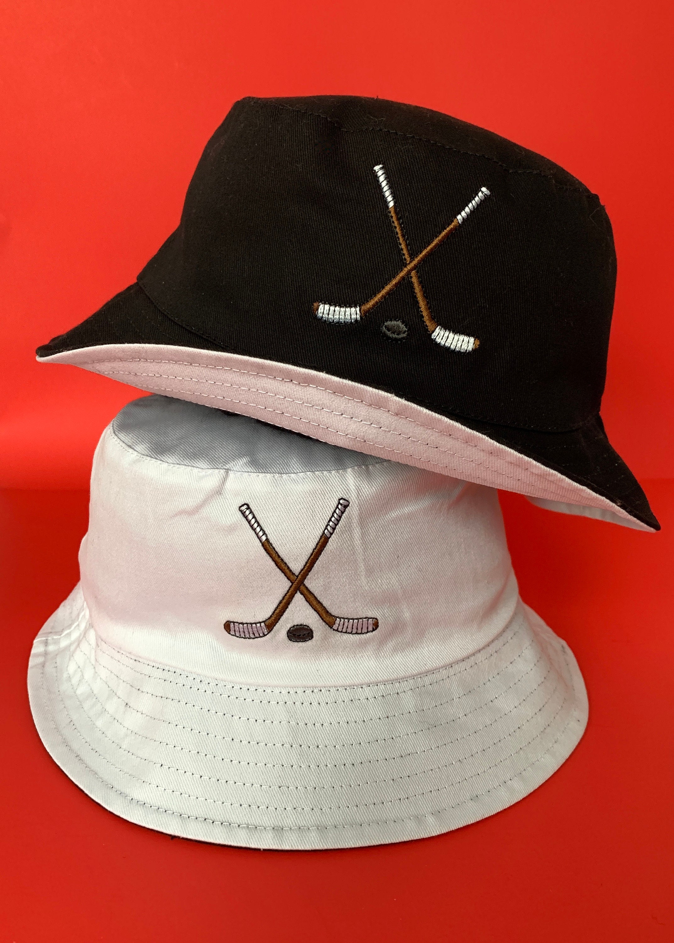 Hockey Bucket Hat Hockey Hat Hockey Gift Hockey Lover Etsy