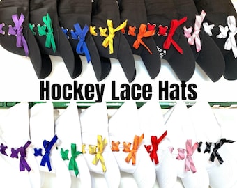 Hockey Mom Hat, Hockey Lace Hat, Hockey Gifts for Mom, Customized Ball Cap for Women, Personalized Hat for Hockey Mom, Cute Hats for Her