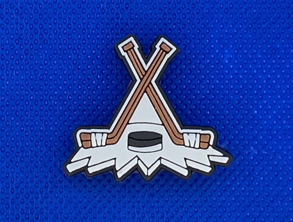 Hockey Croc Charm Hockey Shoe Charm Ice Hockey Charm Charms Etsy