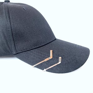 Hockey Hat Brim Clip, Hat Clip for Brim, Hockey Coach Gift, Hockey Gifts for Men, Graduation Gifts for Boys, Hockey Team Gifts, SWAG image 7