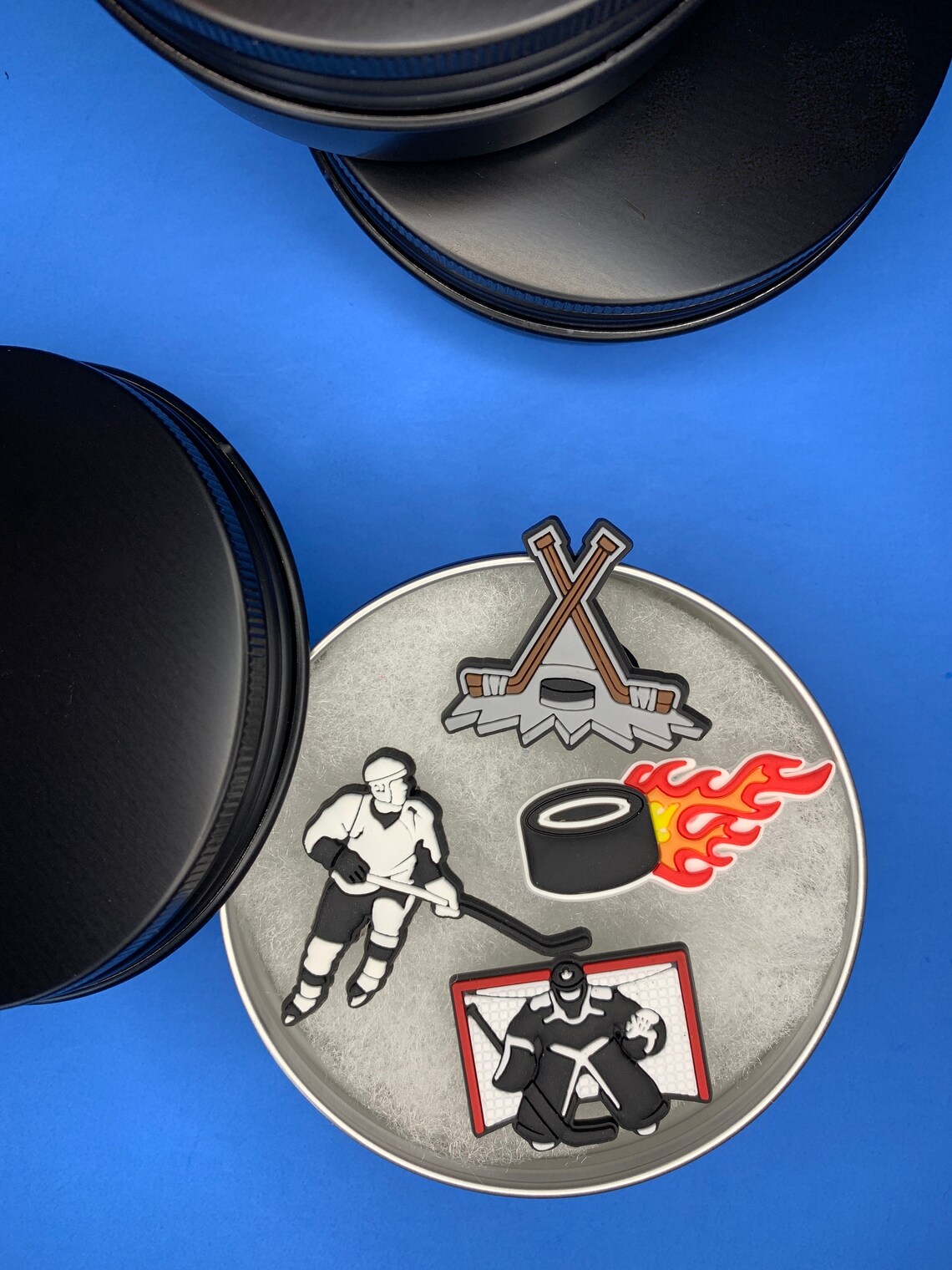 Hockey Croc Charm Hockey Shoe Charm Ice Hockey Charm Charms Etsy