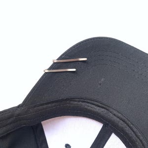 Hockey Hat Brim Clip, Hat Clip for Brim, Hockey Coach Gift, Hockey Gifts for Men, Graduation Gifts for Boys, Hockey Team Gifts, SWAG image 4