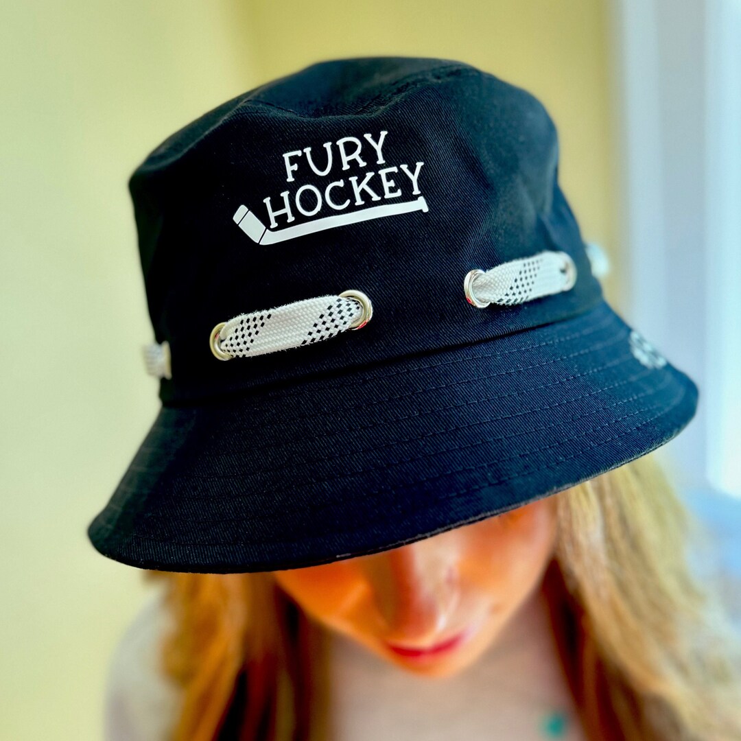 Hockey Hat, Hockey Bucket Hat for Boy, Personalized Hockey Gift for