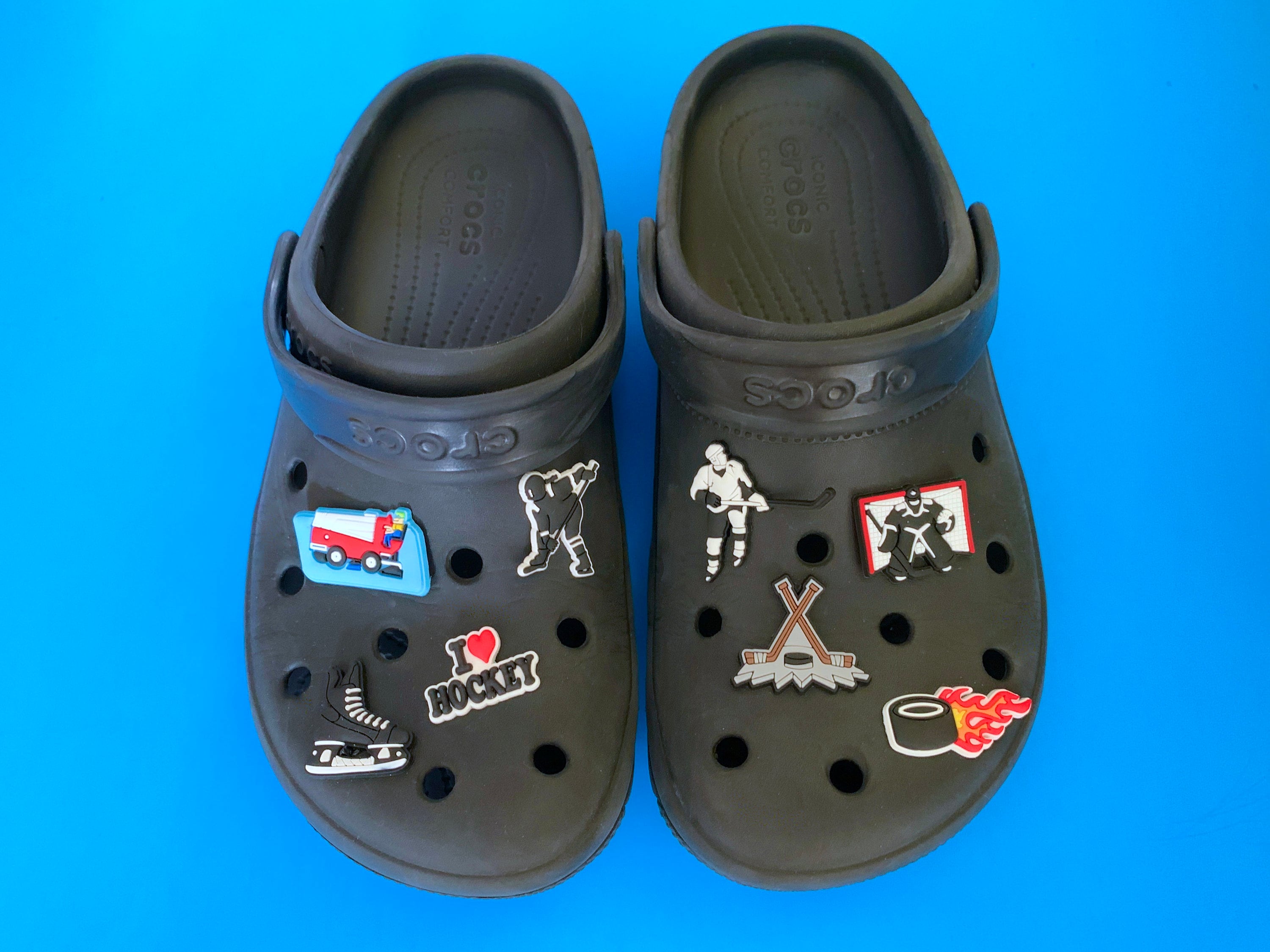 Hockey croc charms 2025