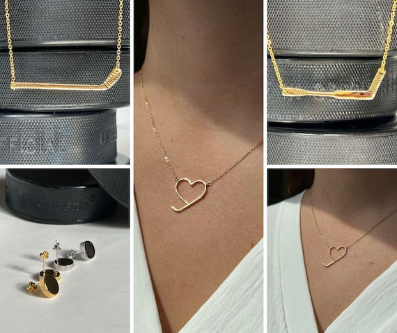 Collana Hockey Con Ciondolo Cuore - Acciaio Inox, Regalo Per Squadre, Mamme E Allenatori Di Hockey - Foto 10