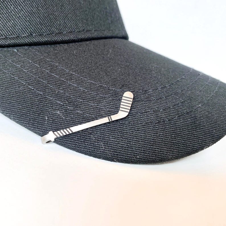 Hockey Stick Hat Brim Clip