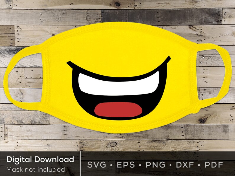 Free Free Smile Svg For Face Mask 547 SVG PNG EPS DXF File