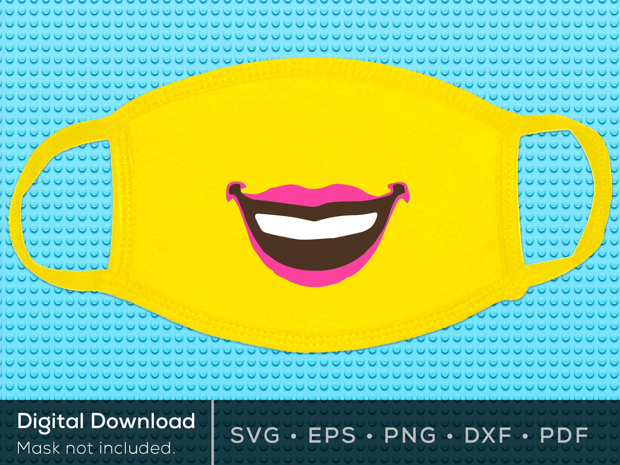Free Free Smile Svg For Face Mask 634 SVG PNG EPS DXF File