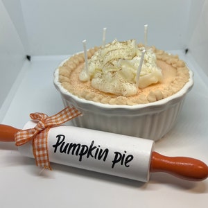 Homemade Pie Candle