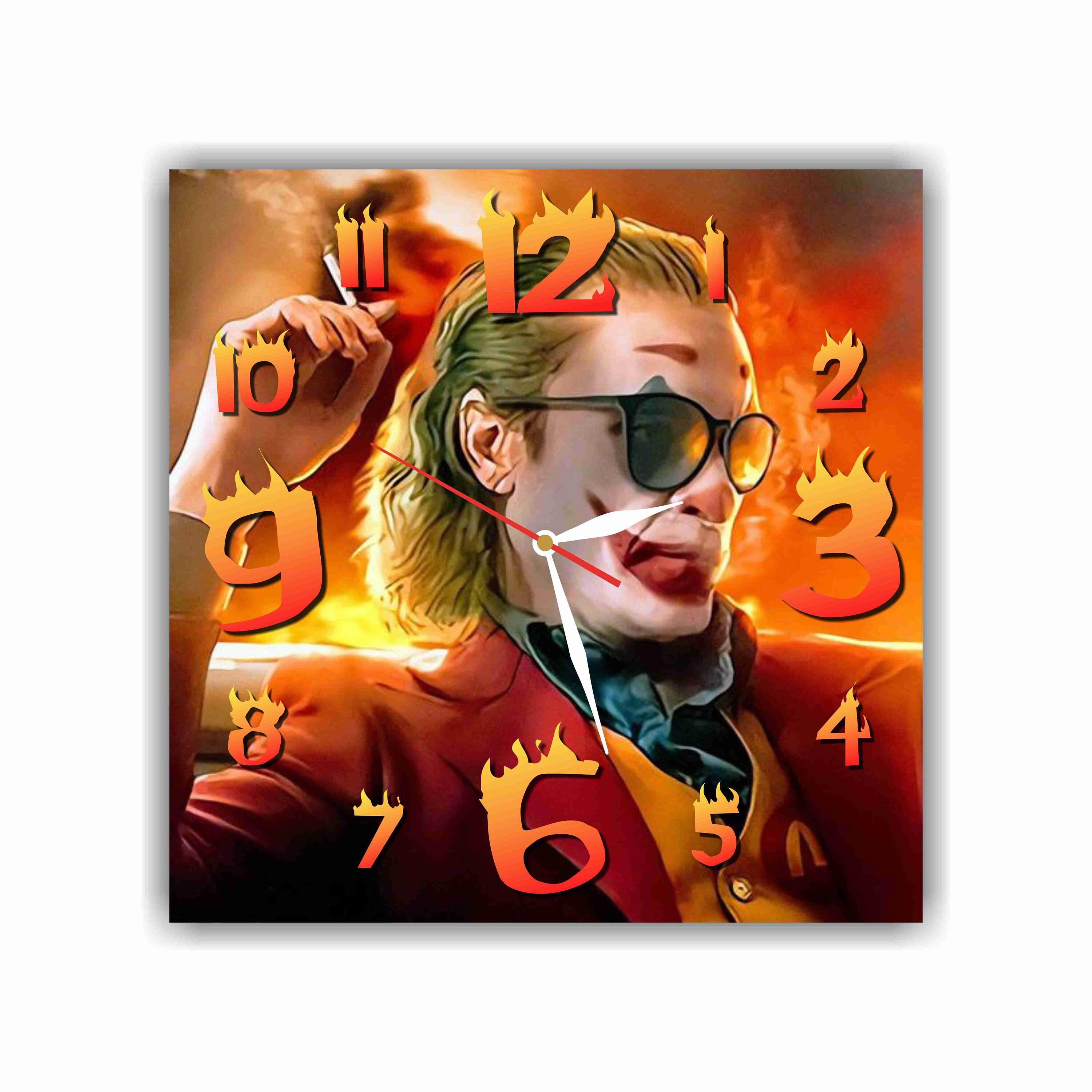 Joker 11 Handmade Wall Clock Get unique décor for home or Etsy