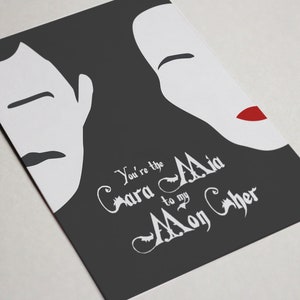 Cara Mia Mon Cher Greeting Cards Wedding Day Anniversary Etsy
