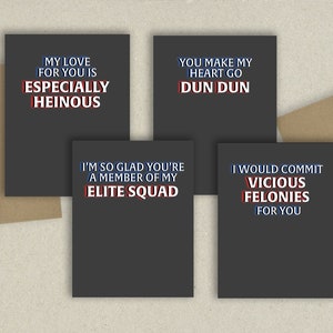 Dun Dun Valentine's Card Pack