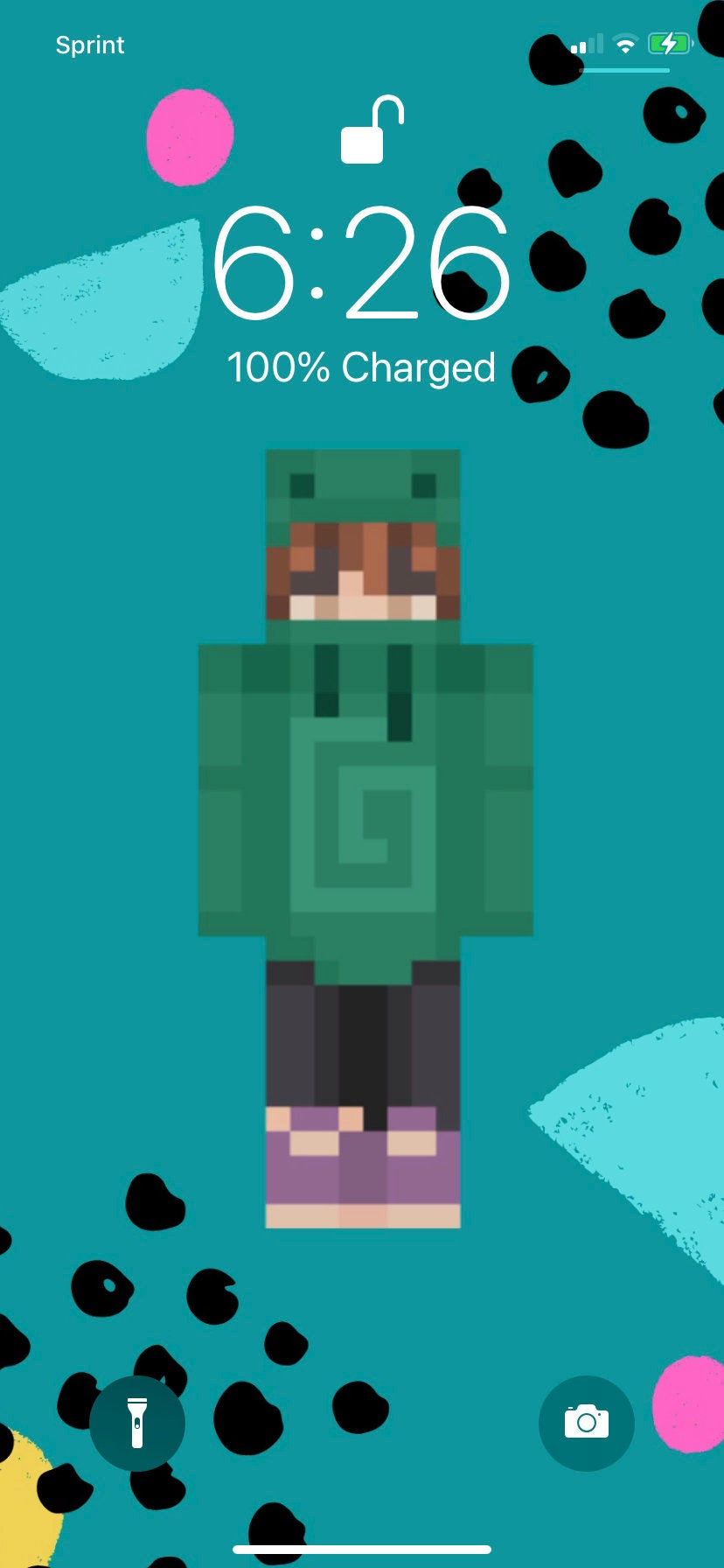 Karl Jacobs Frog hoodie wallpaper Minecraft skin Instant | Etsy