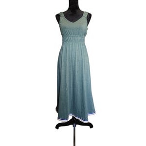 slim fit dress slacks Hunter Green Smocked Waist Midi Dress  Sail to Sable