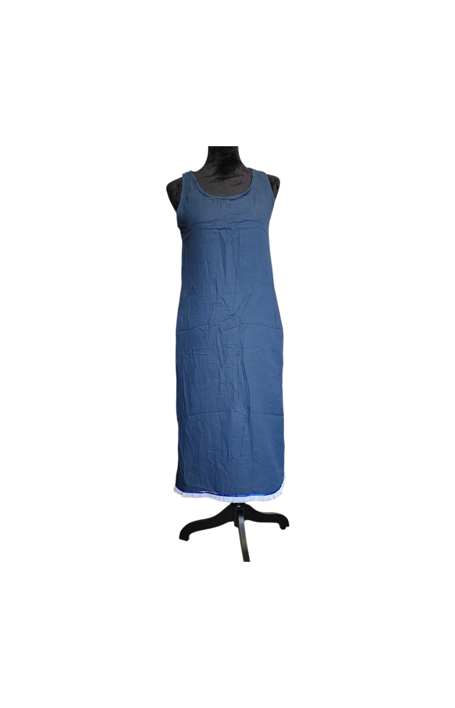 Navy Fringe Dress - Etsy