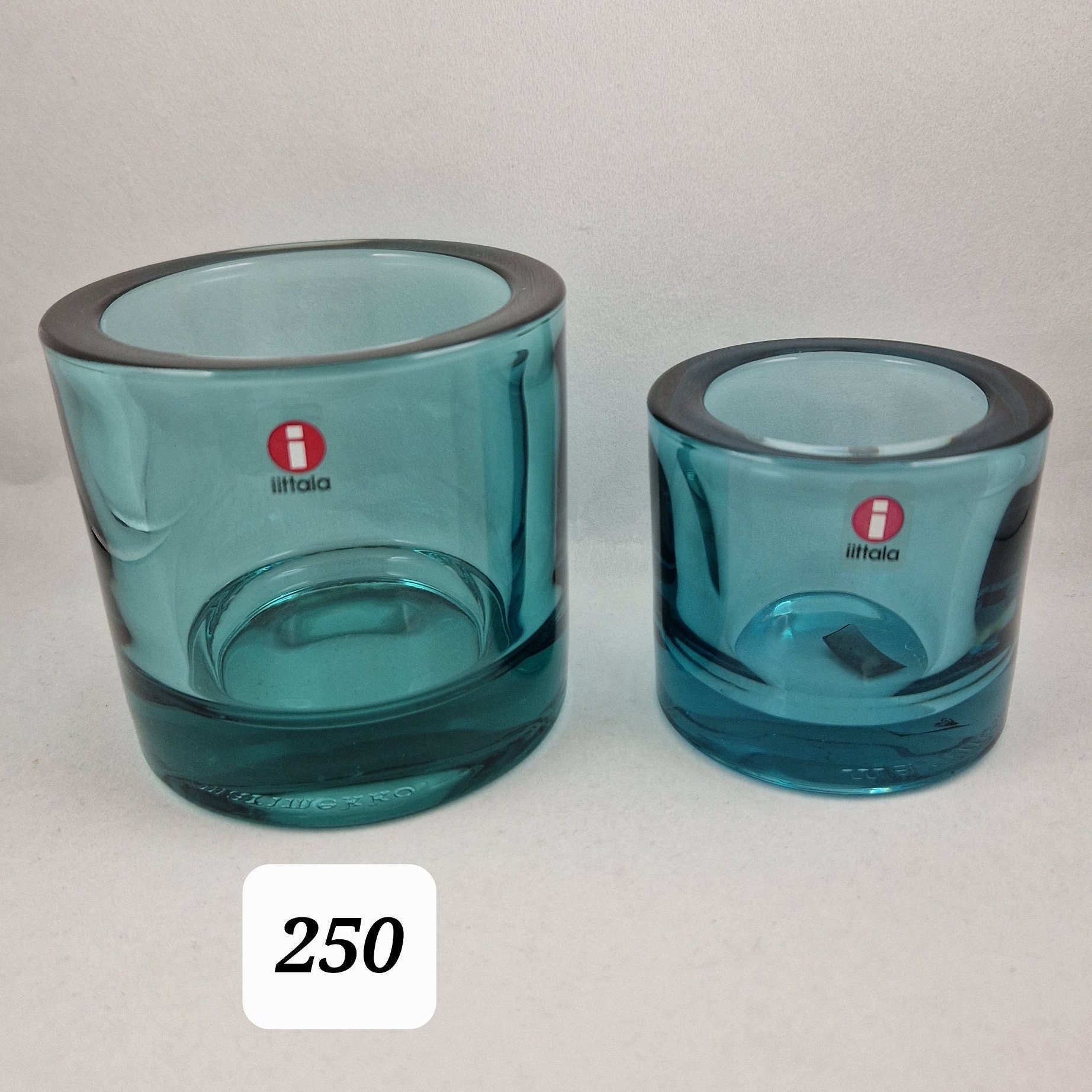 iittala Kivi Heikki Orvola 1988 sea blue