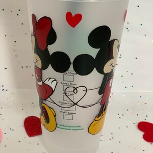 Mickey and Minnie Starbucks tumbler