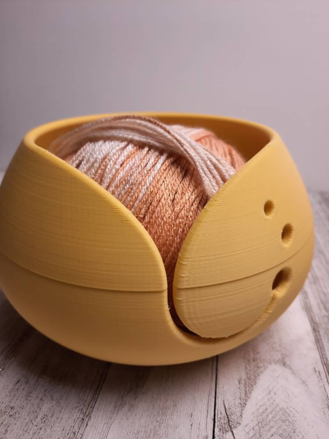 3D printed yarn bowl LOTS of colors to choose from printed Etsy