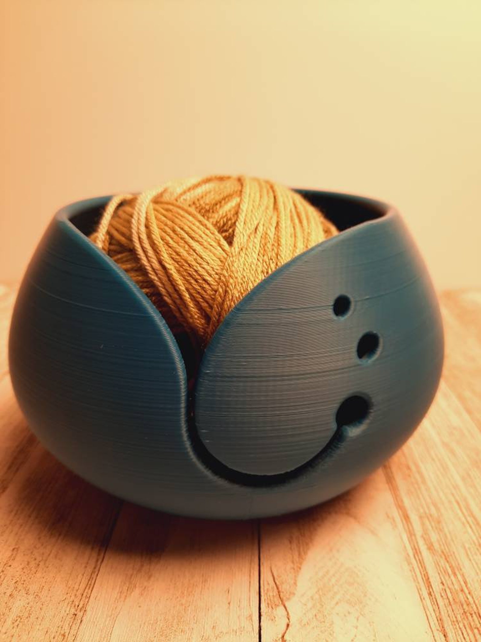 3D printed yarn bowl LOTS of colors to choose from printed Etsy