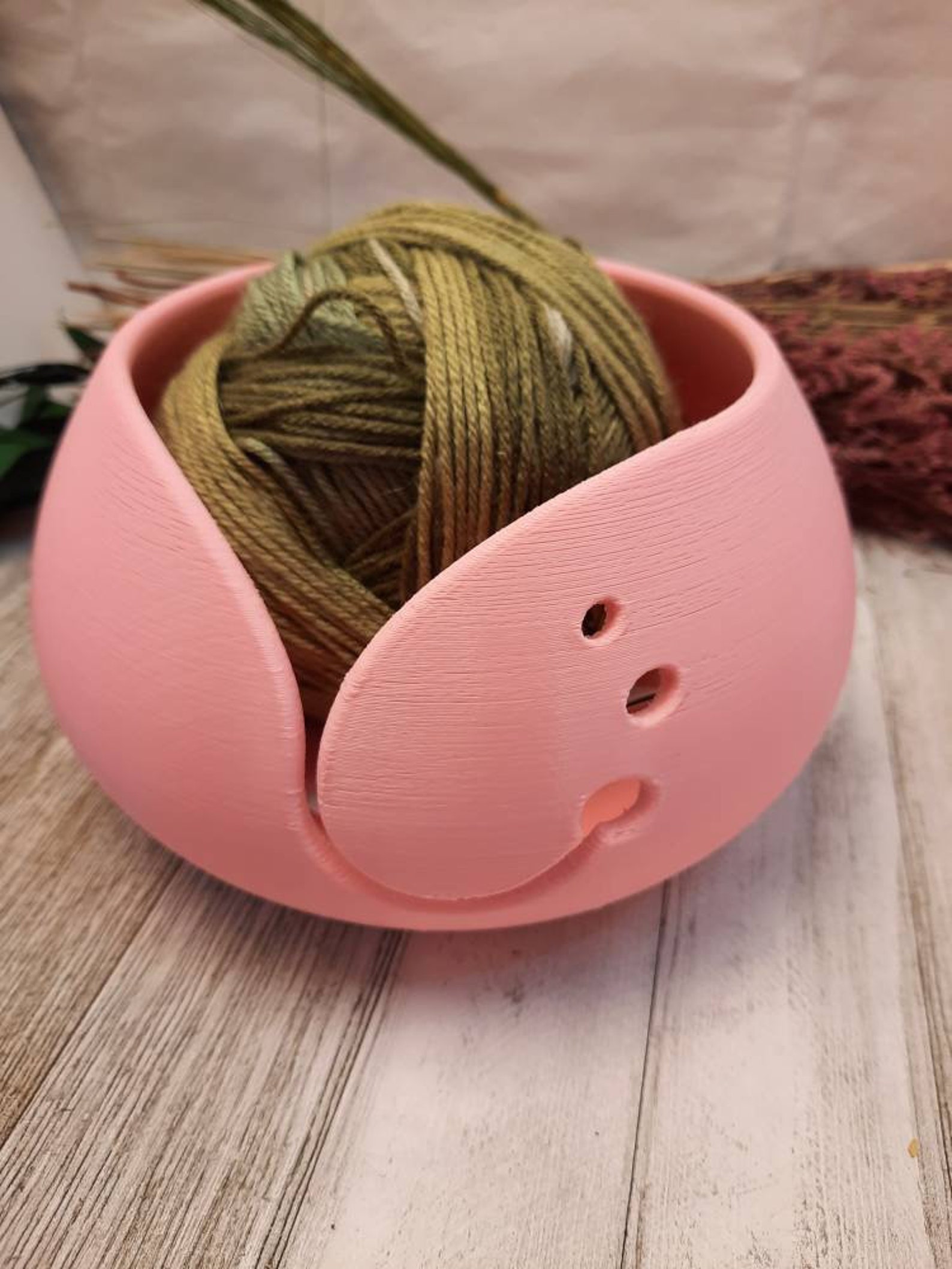 3D printed yarn bowl LOTS of colors to choose from printed Etsy
