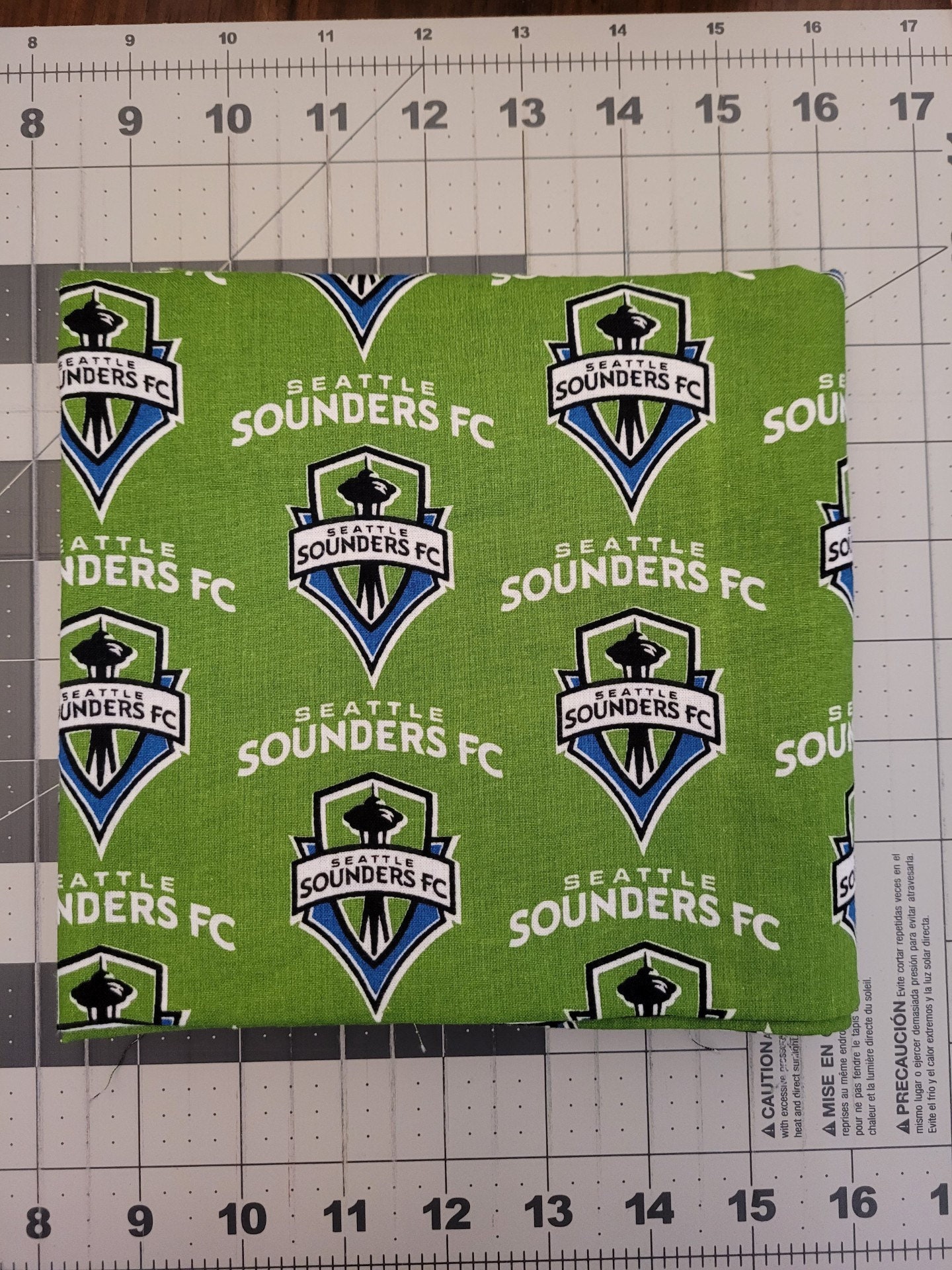 Seattle Sounders FC 100 Cotton Fabric Etsy