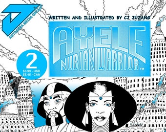 AYELE NUBIAN WARRIOR™ The Comic Book #2 (Printed Version)