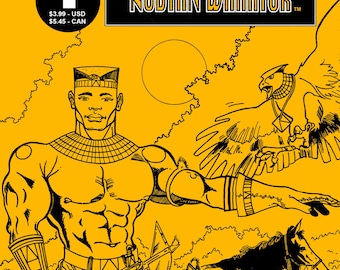 AYELE NUBIAN WARRIOR - The Comic Book #01 (Printed Version)