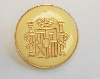 Gold Epoxy Button