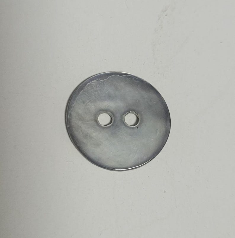 Light Grey Natural Agoya Shell Button - Etsy