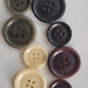 Natural Corozo Suit Button