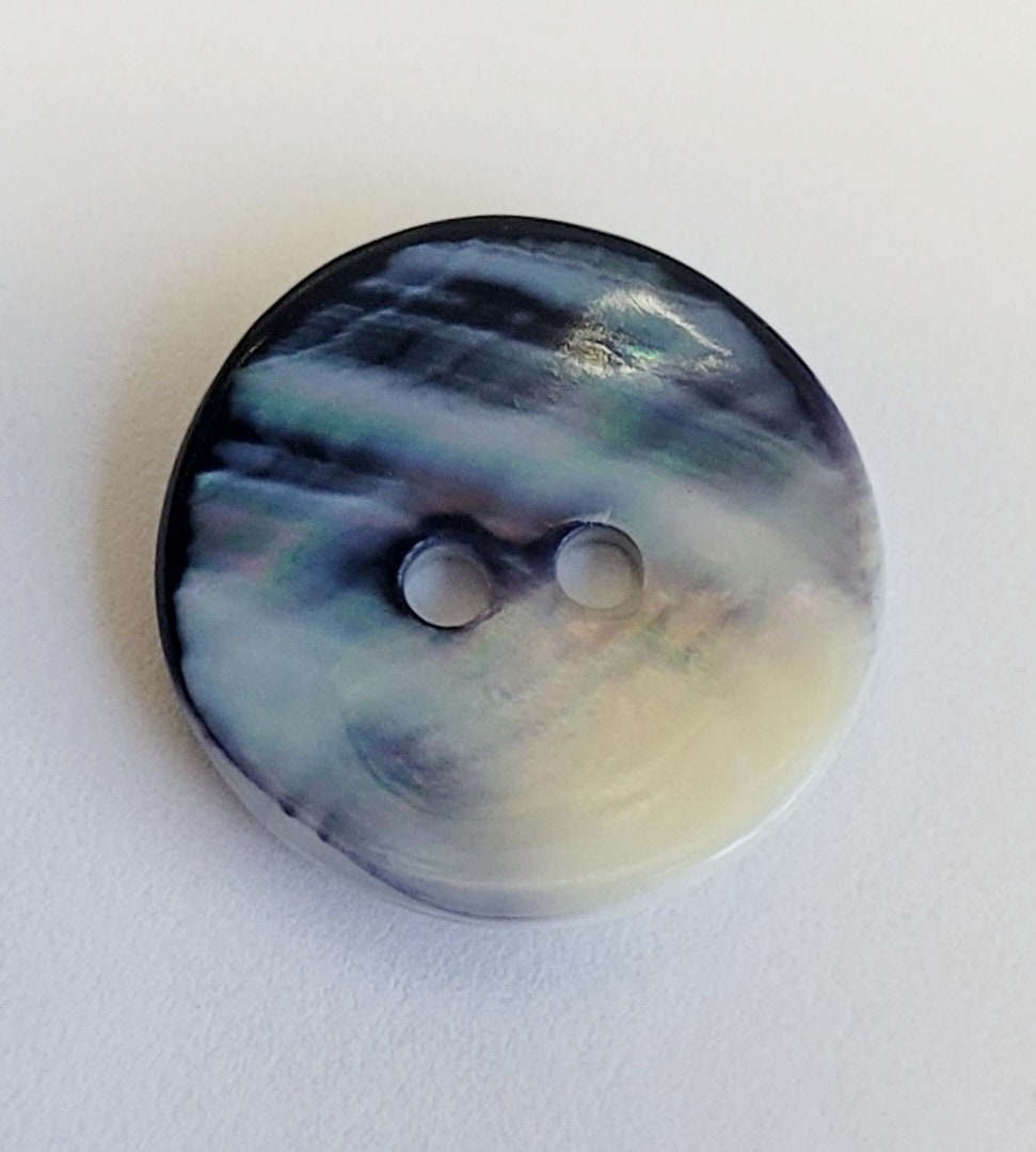 Mussel Shell Button - Etsy