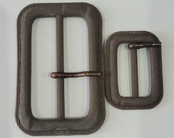 Fibbia per trench marrone - 2 taglie